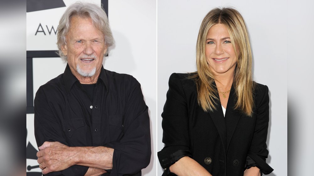 Jennifer Aniston erinnert an Kris Kristofferson: „Brach unsere Herzen“