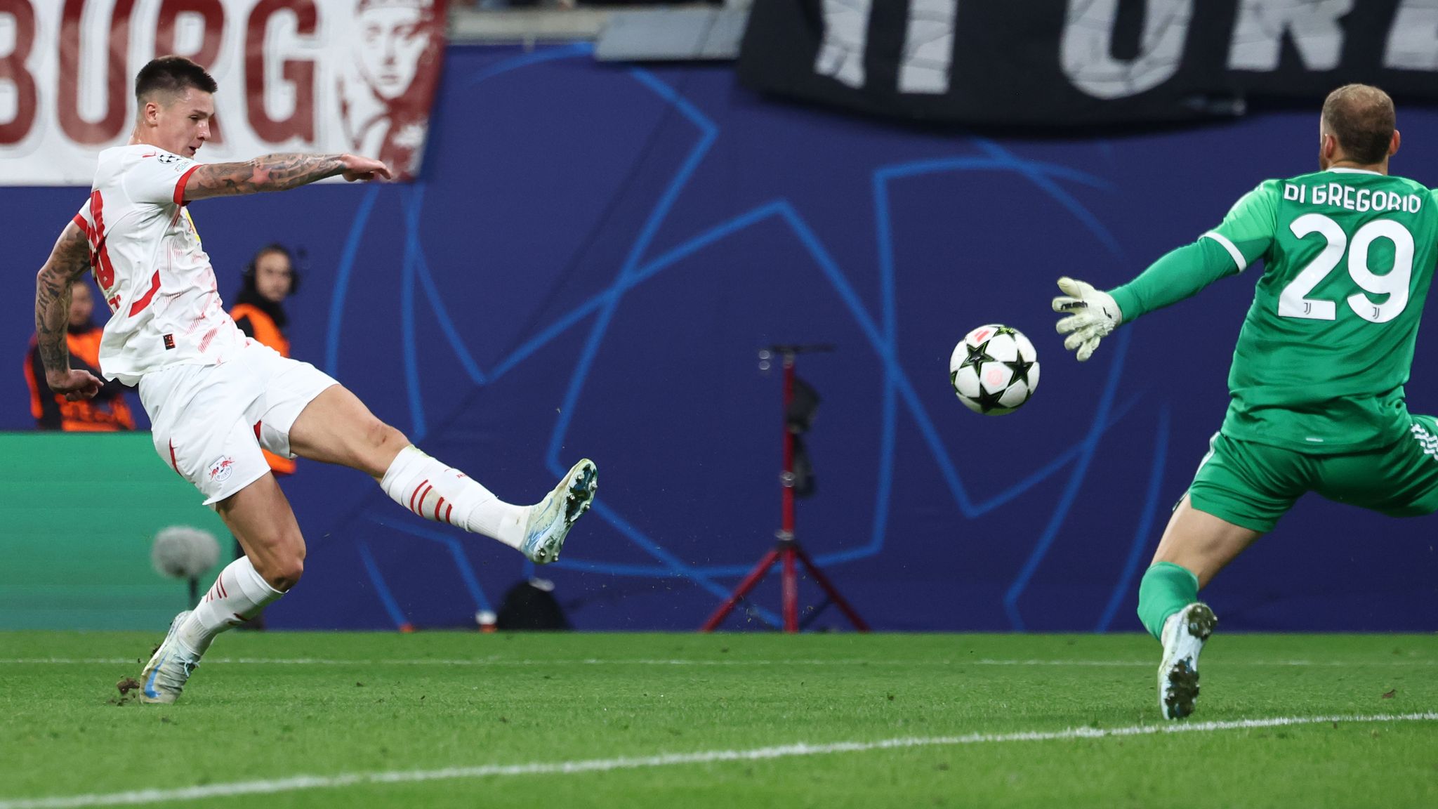 RB Leipzig verliert in Überzahl gegen Juventus