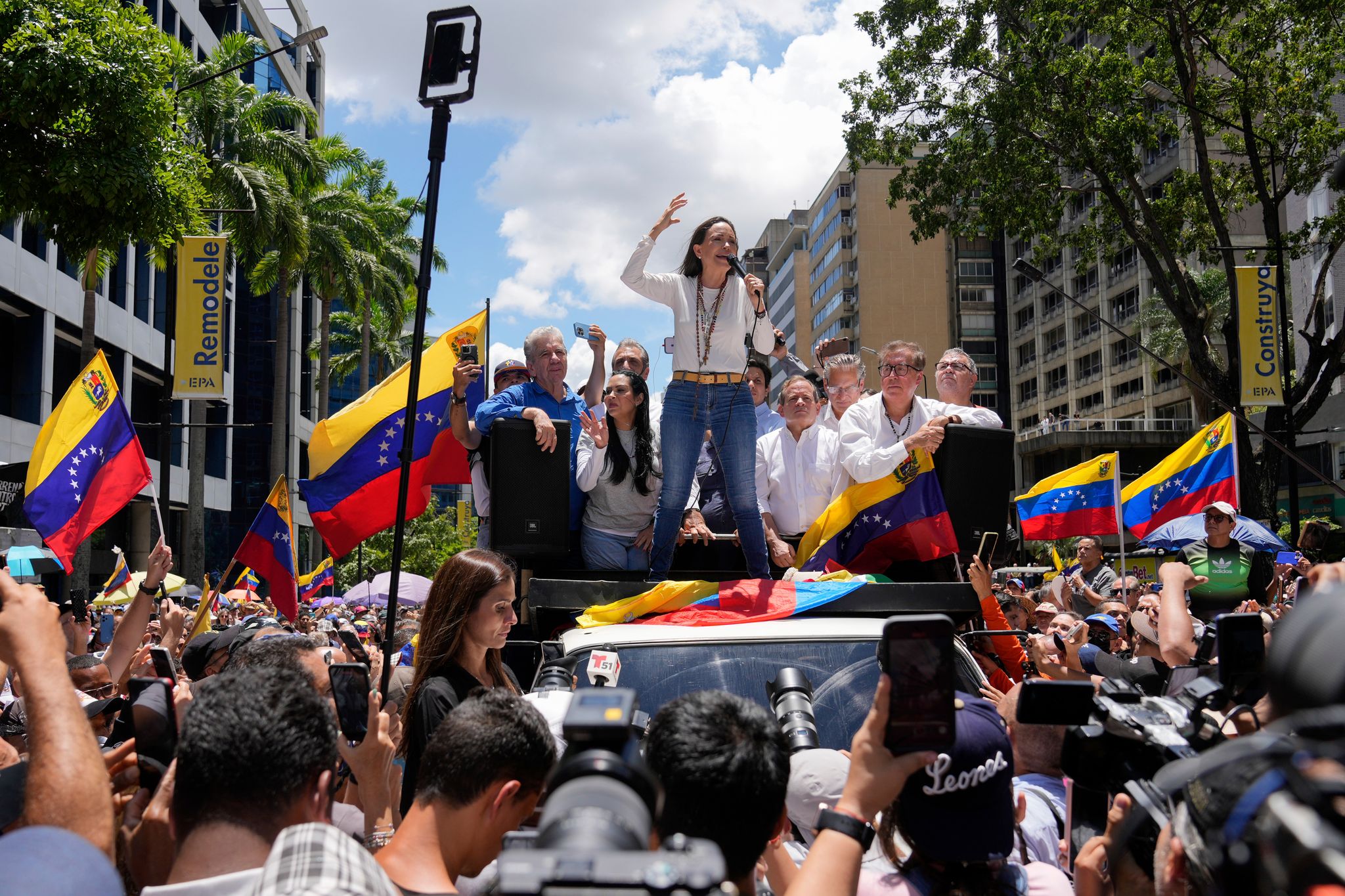 Oppositionelle in Venezuela erhalten Sacharow-Preis