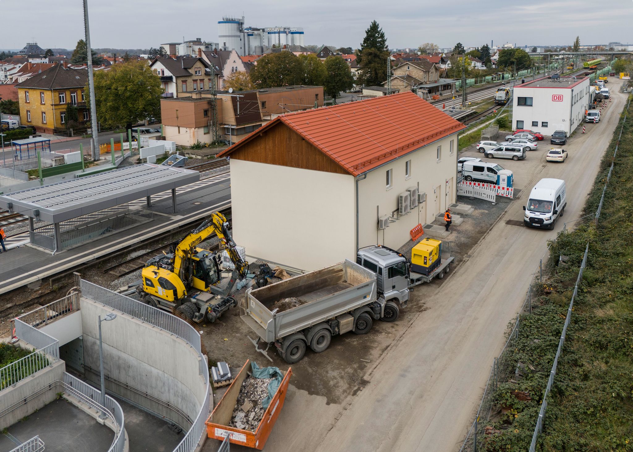 Generalsanierung der Riedbahn im Zeitplan, neuer Technikeinbau gestartet