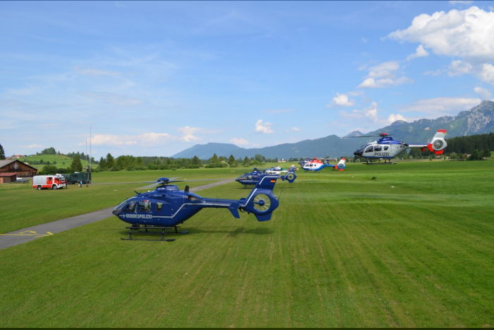 Oberschleißheim: Fliegerische Übung in Südbayern