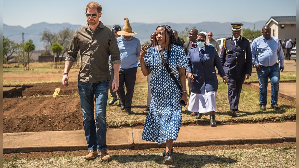 In Afrika: So läuft Prinz Harrys Solo-Reise