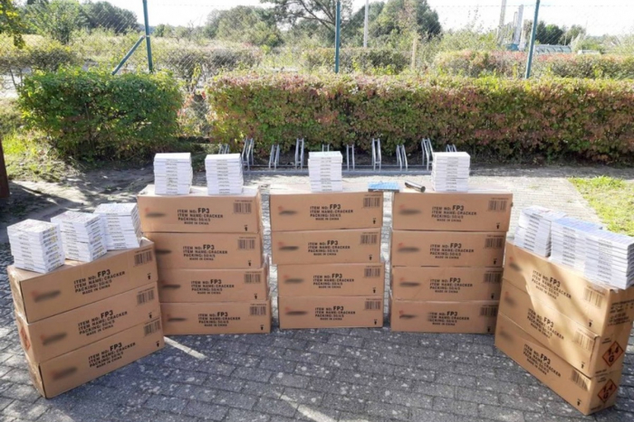 Hohenwutzen (Märkisch Oderland): Große Menge Pyrotechnik entdeckt