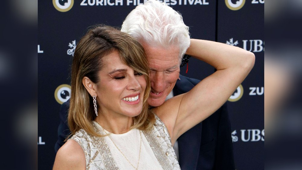 Verliebter Auftritt von Richard Gere und Alejandra Silvia beim Zurich Film Festival
