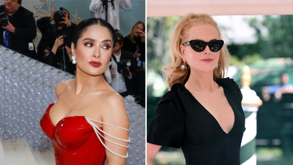 Hollywood-Duell auf der Fashion Week: Kidman vs. Hayek