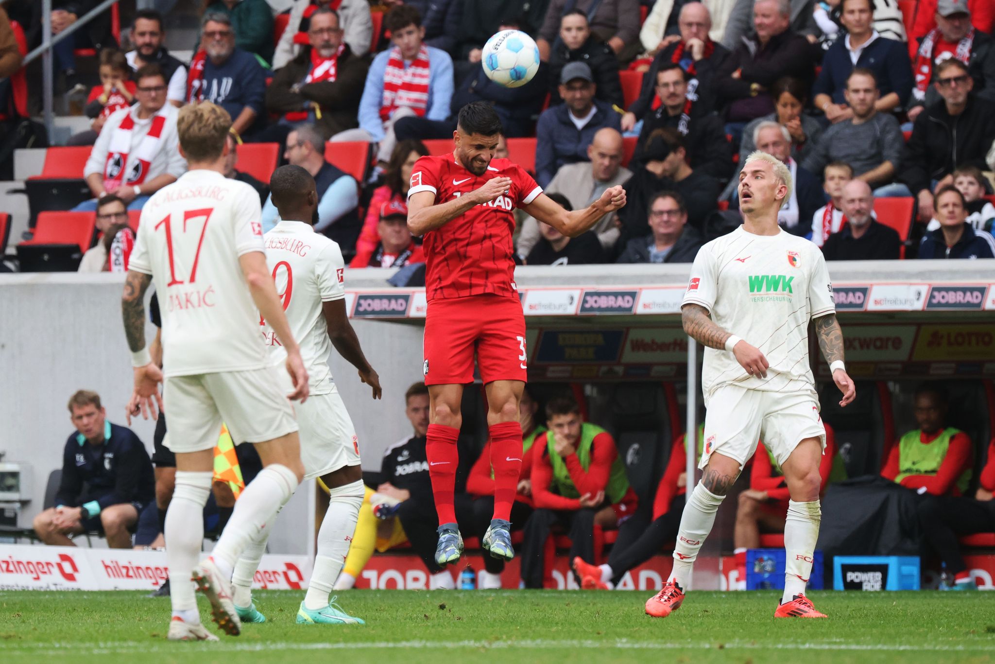 SC Freiburg überrollt FC Augsburg mit 3:1-Sieg