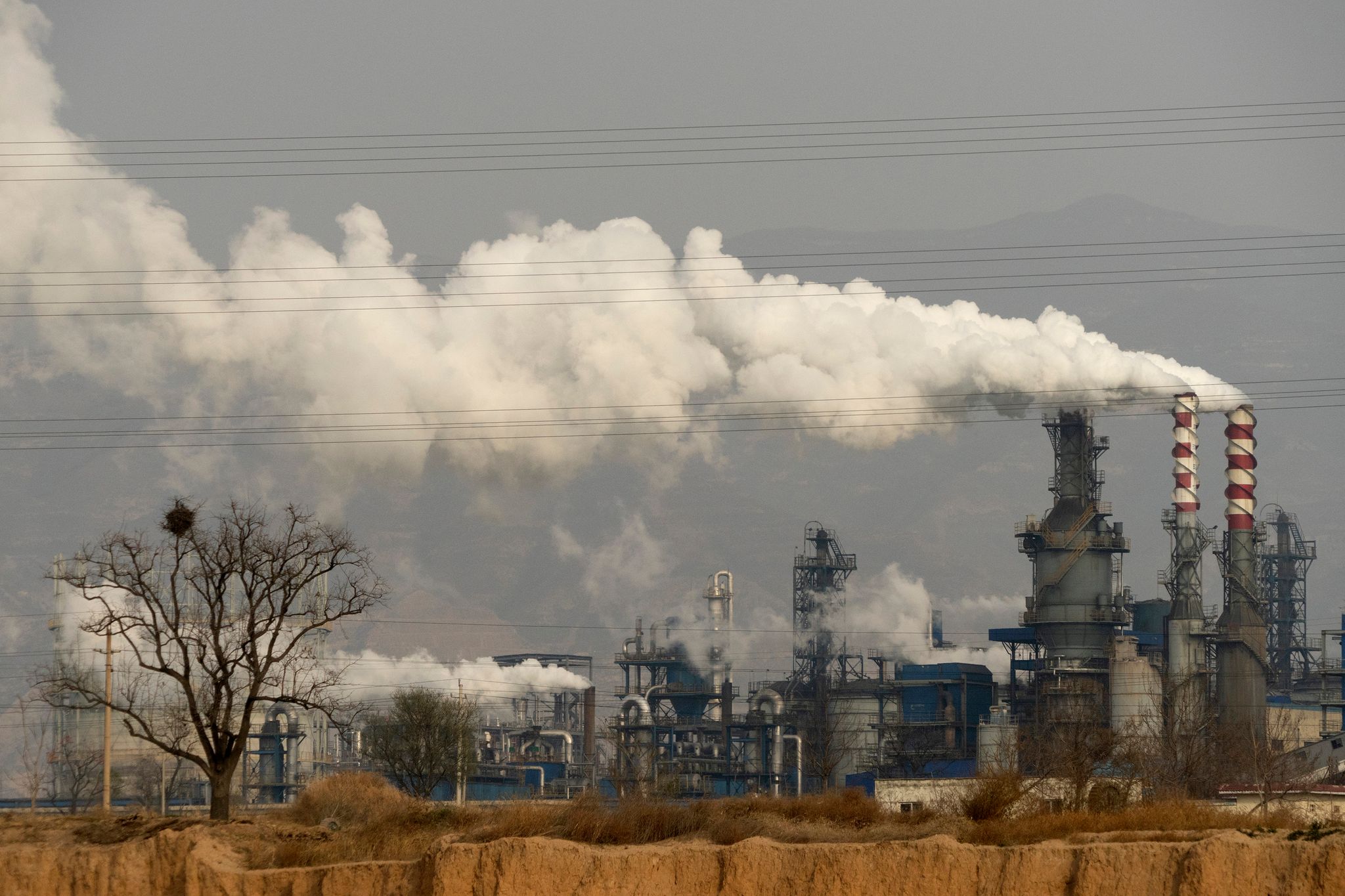 Chinas CO2-Ausstoß stagniert, Energie aus Wind und Sonne im Aufwind