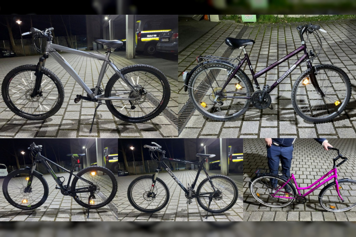 Gesucht: Eigentümer von sichergestellten Fahrrädern