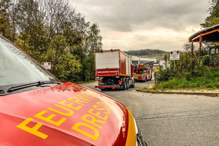 Leuben: Einsatzgeschehen von Feuerwehr und Rettungsdienst in Dresden