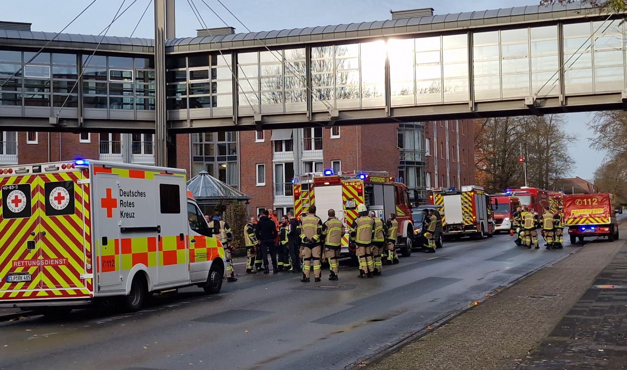 Feuer in Heim in Cloppenburg – Eine Tote und 30 Verletzte