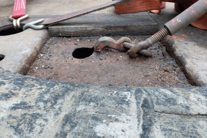 Schwertransport in Kiel gestoppt