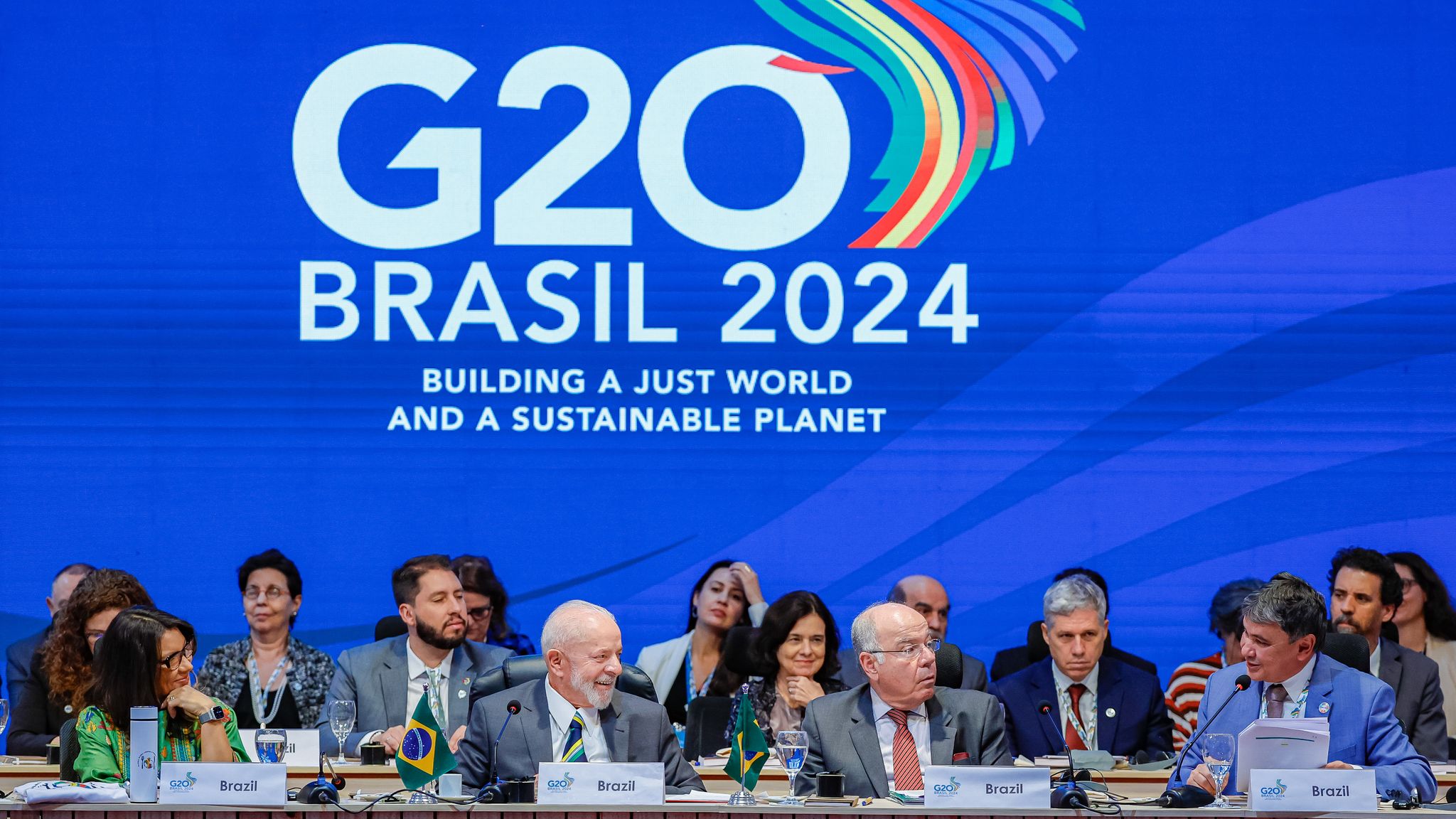 G20-Gipfel in Rio de Janeiro: Weltweit führende Wirtschaftsmächte vereint