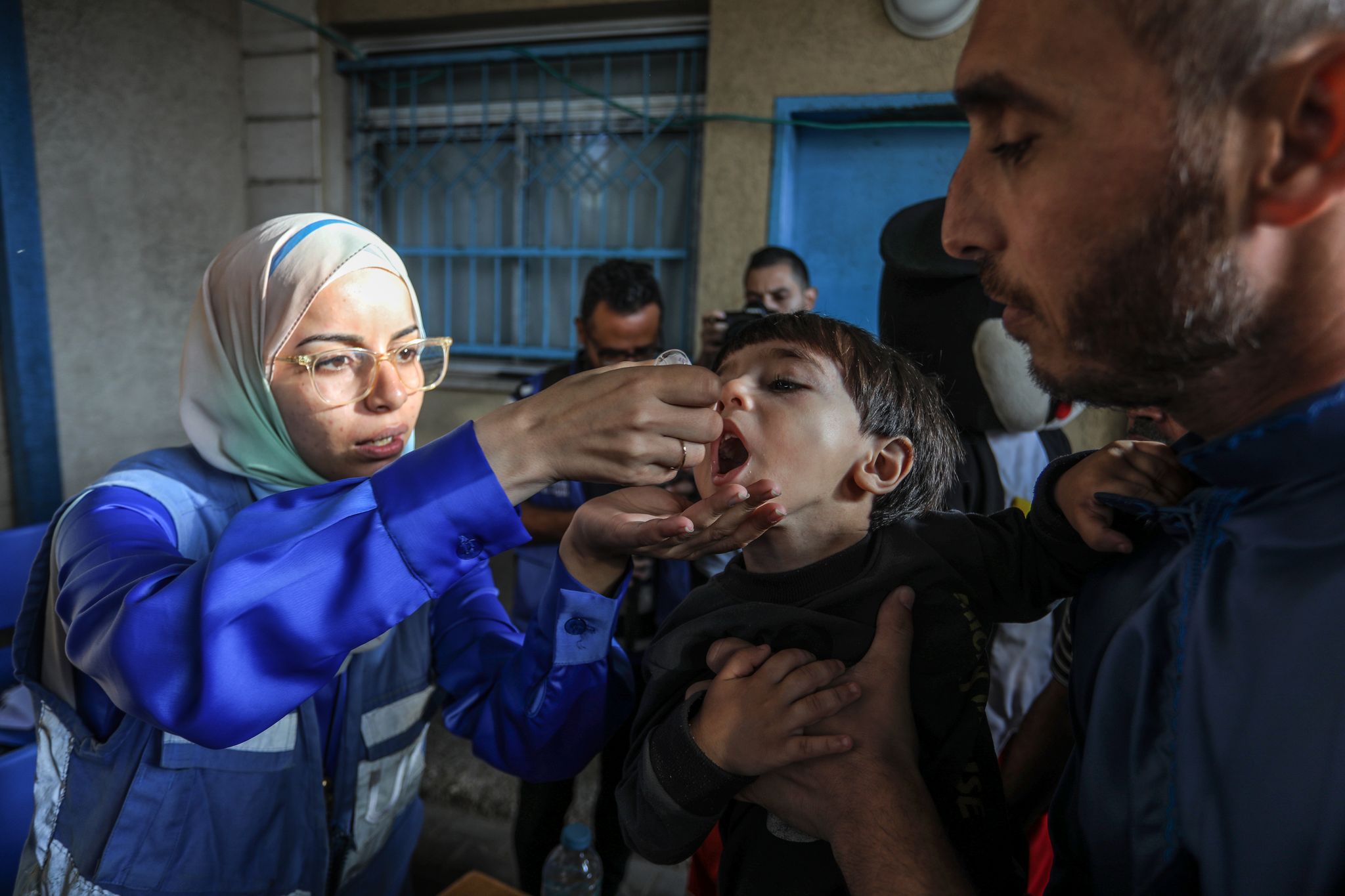 Polio-Impfung im Gazastreifen soll morgen weitergehen