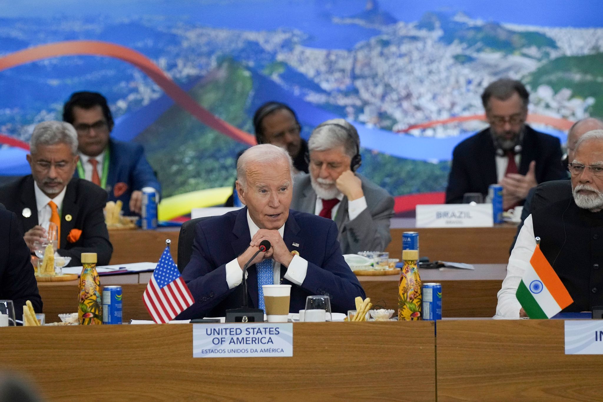 G20 in Rio: Bidens langsamer Abschied von der Weltbühne