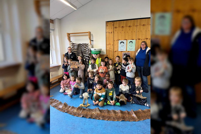 Gießen: Lesung im Kindergarten Spatzennest