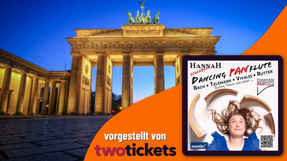 Klassische Konzerte in Berlin am 24.11.24: Dancing PANflute – Hannah Schlubeck und Ensemble PANtiqua