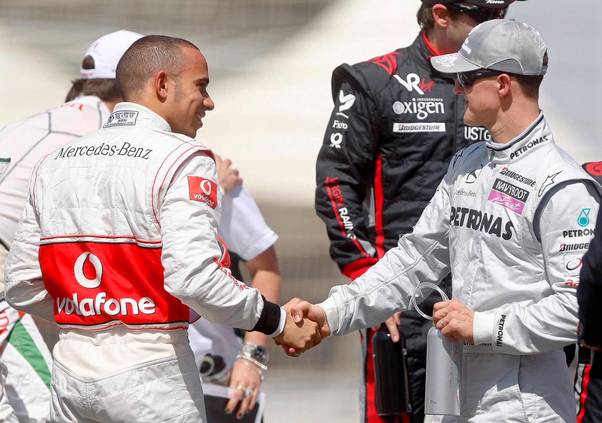 Hamilton würdigt menschliche Seite von Michael Schumacher zum 30. Jahrestag seines ersten WM-Titels