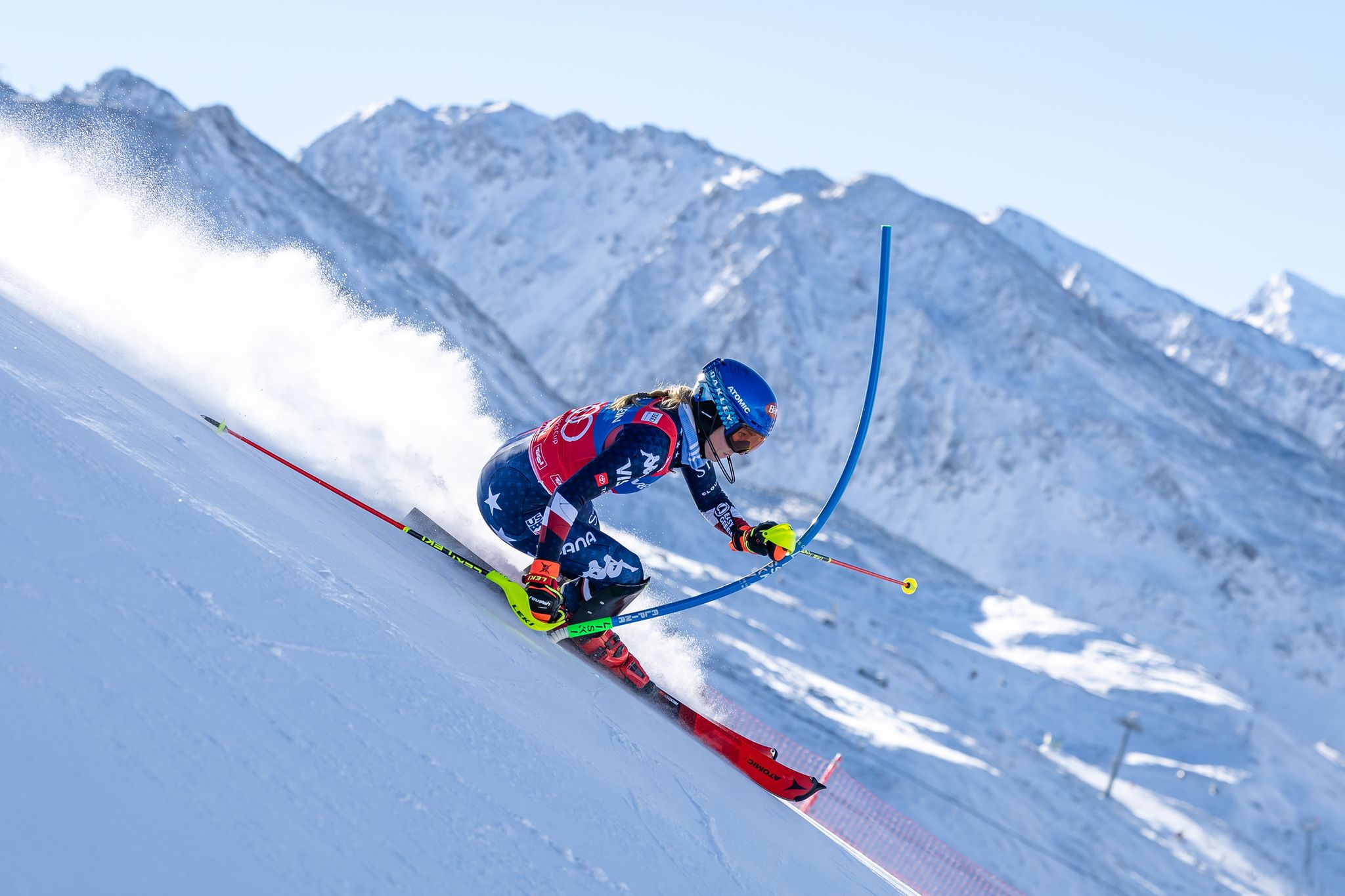 Skirennfahrerin Mikaela Shiffrin auf dem Weg zum 100. Sieg im Weltcup