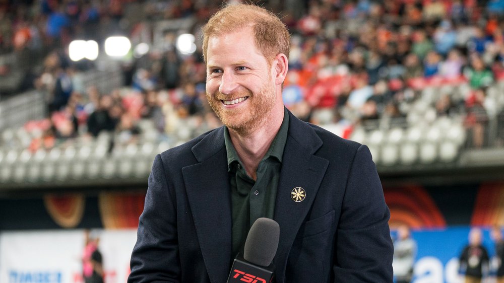 Prinz Harry wirbt im Football-Stadion für die Invictus Games 2025