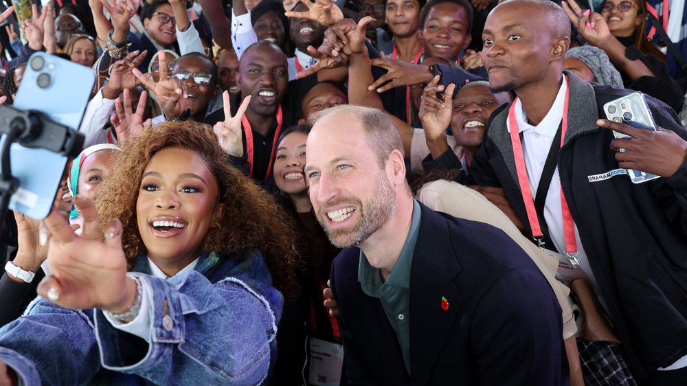 Prinz William begeistert in Südafrika