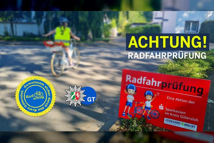 Versmold: Fahrradprüfung an der Grundschule Loxten-Bockhorst