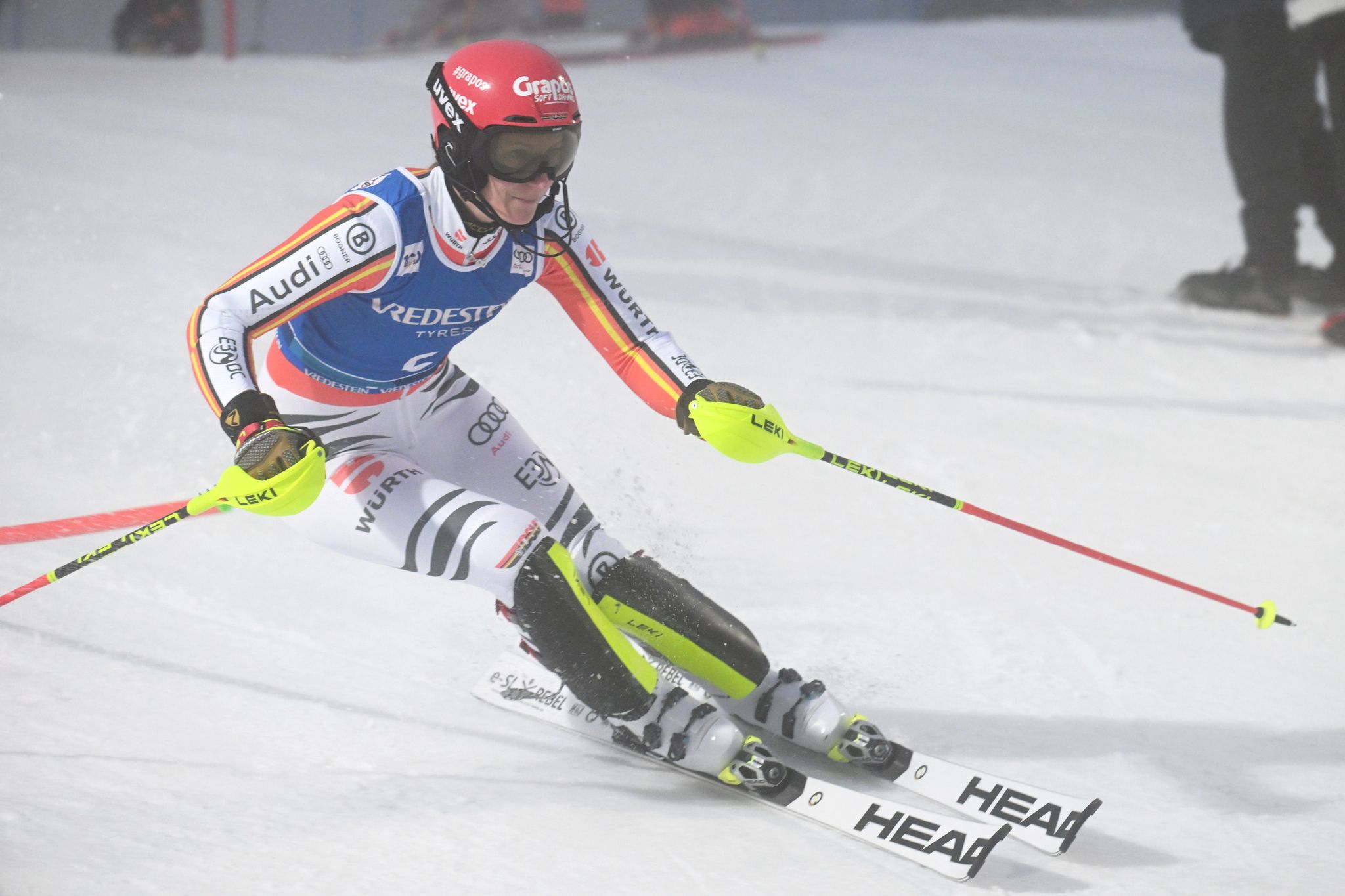 Podestplatz für Lena Dürr beim Slalom in Levi