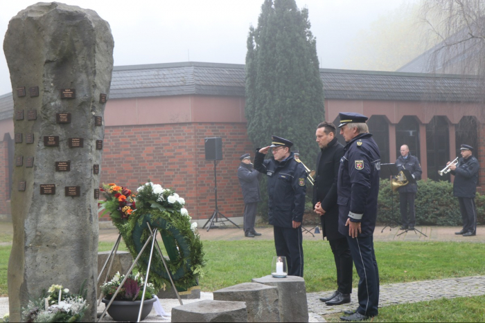 Baden-Württemberg: Gedenkfeier für Polizeibeamte