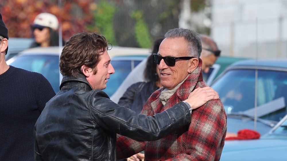 Bruce Springsteen schaut auf dem Set seines Biopics vorbei