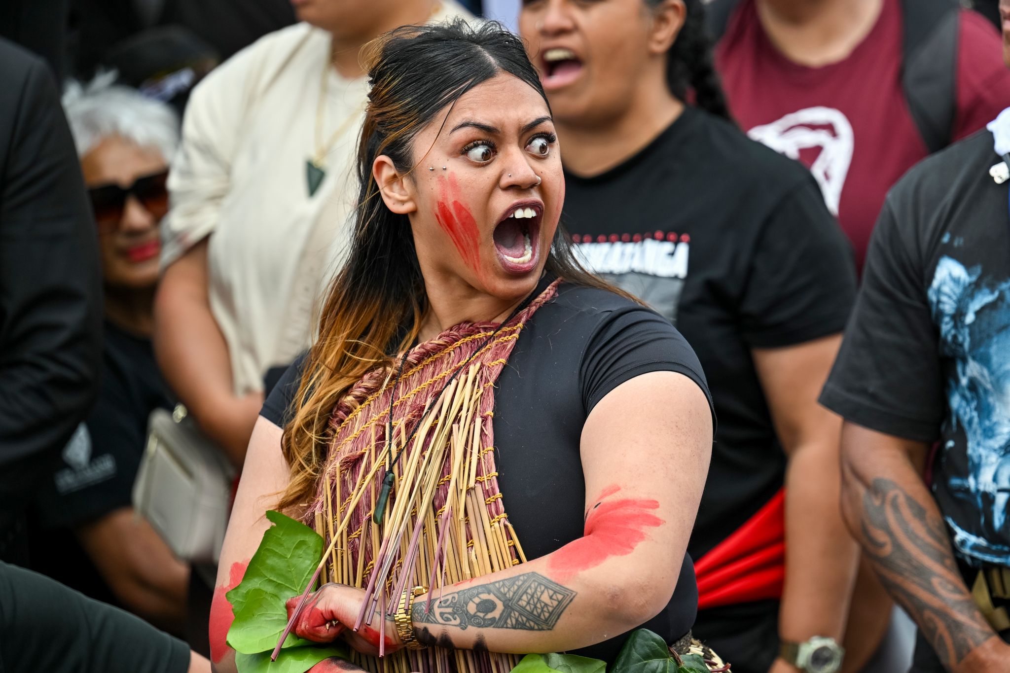 Zehntausende bei Maori-Protesten in Neuseeland