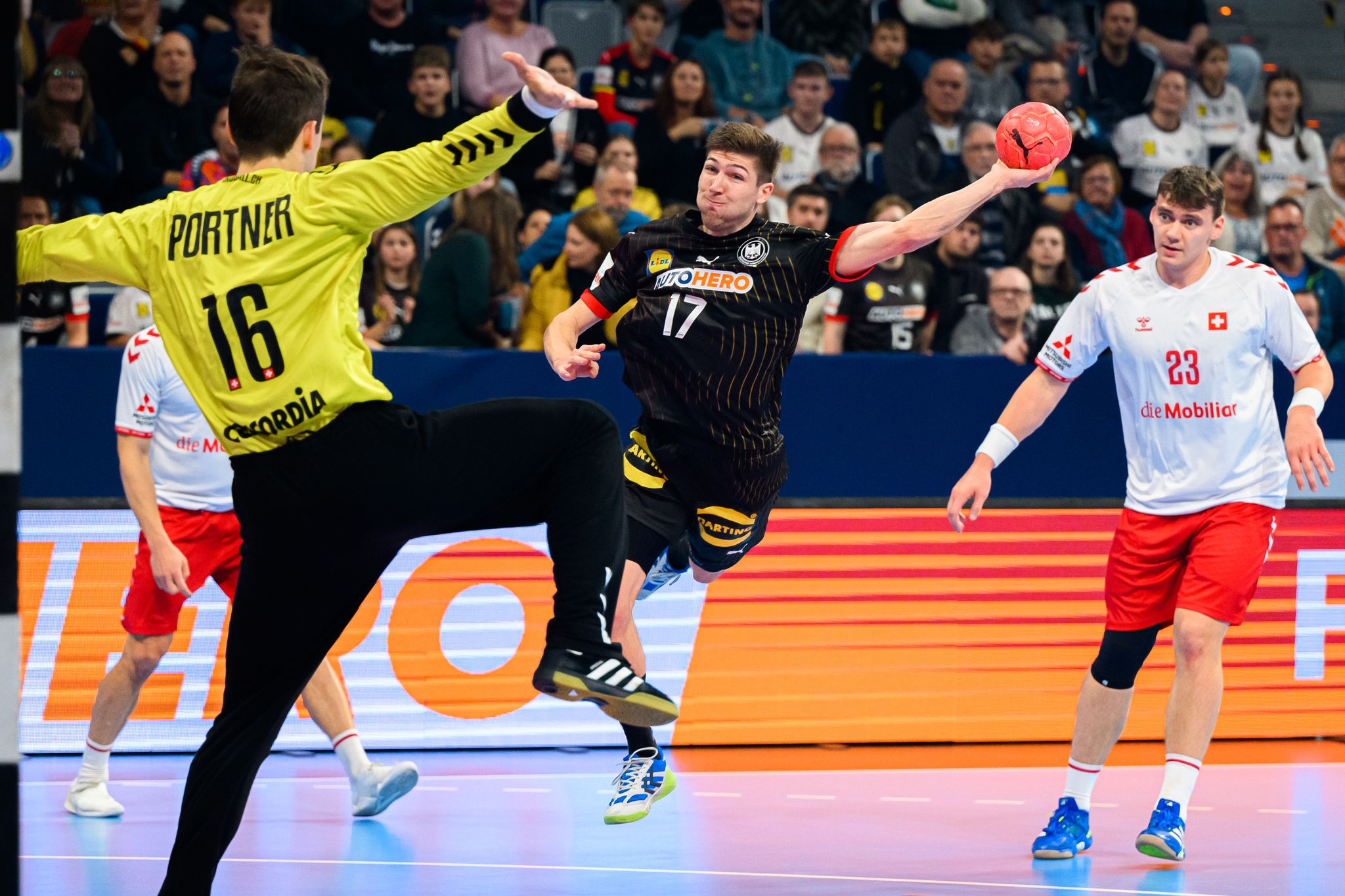 Deutschland siegt gegen Schweiz in Handball-EM-Qualifikation