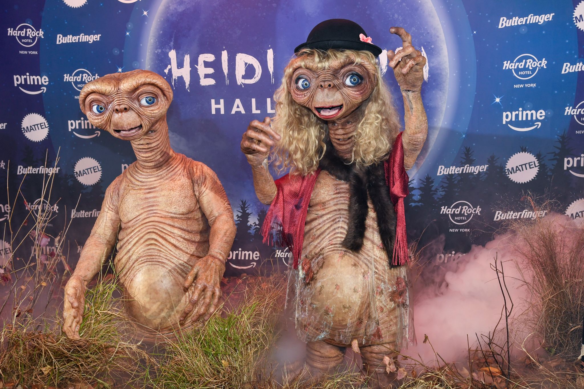 Glühender Finger und Kulleraugen: Klum ist E.T.