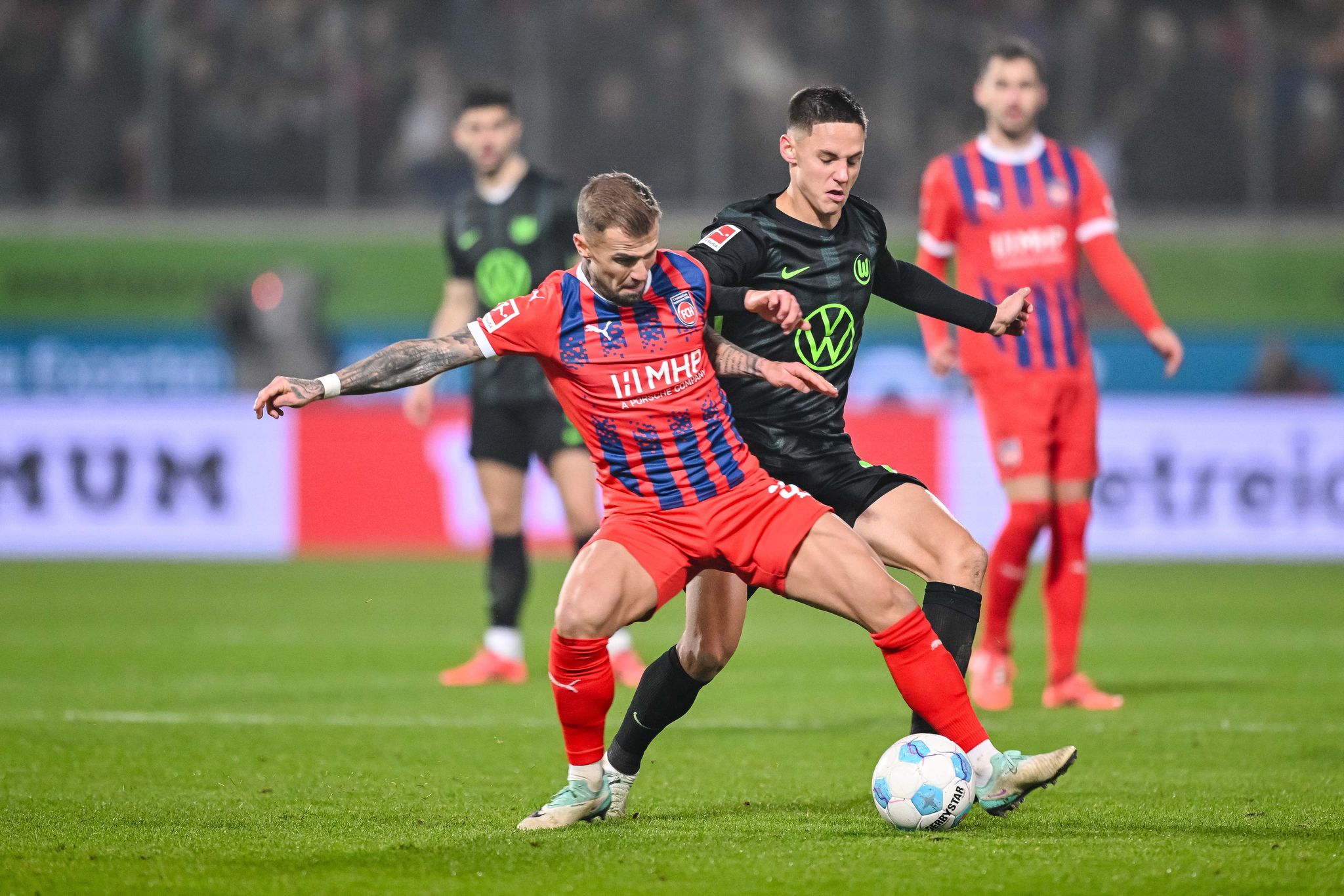 VfL Wolfsburg besiegt 1. FC Heidenheim mit 3:1