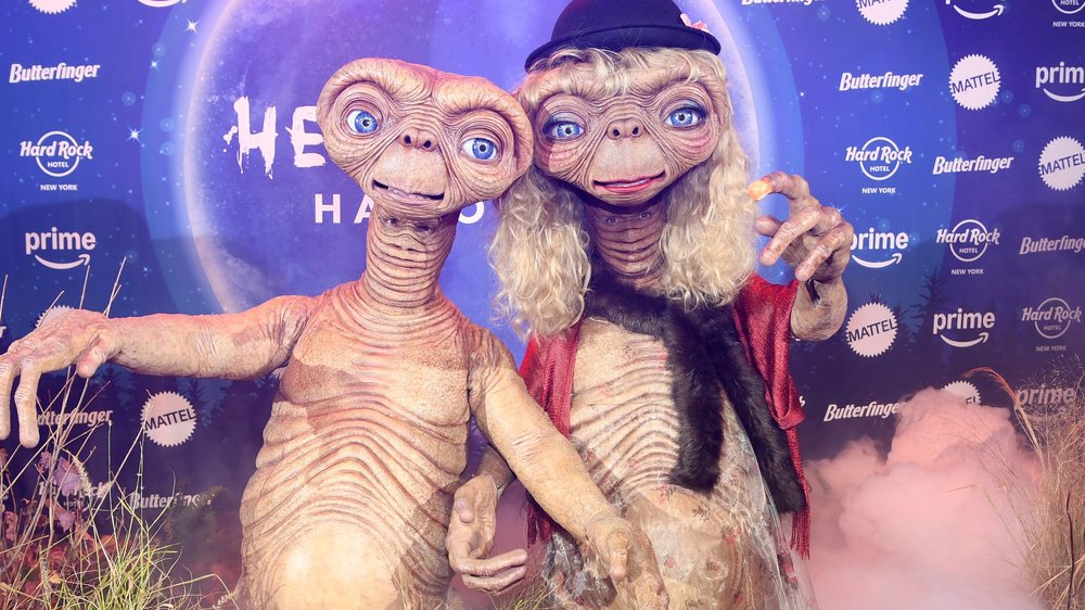 Heidi Klum begeistert als E.T. auf Halloween-Party in New York