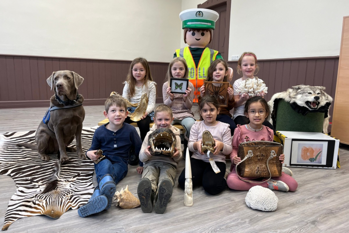 Gießen: Tierischer Besuch im Kindergarten