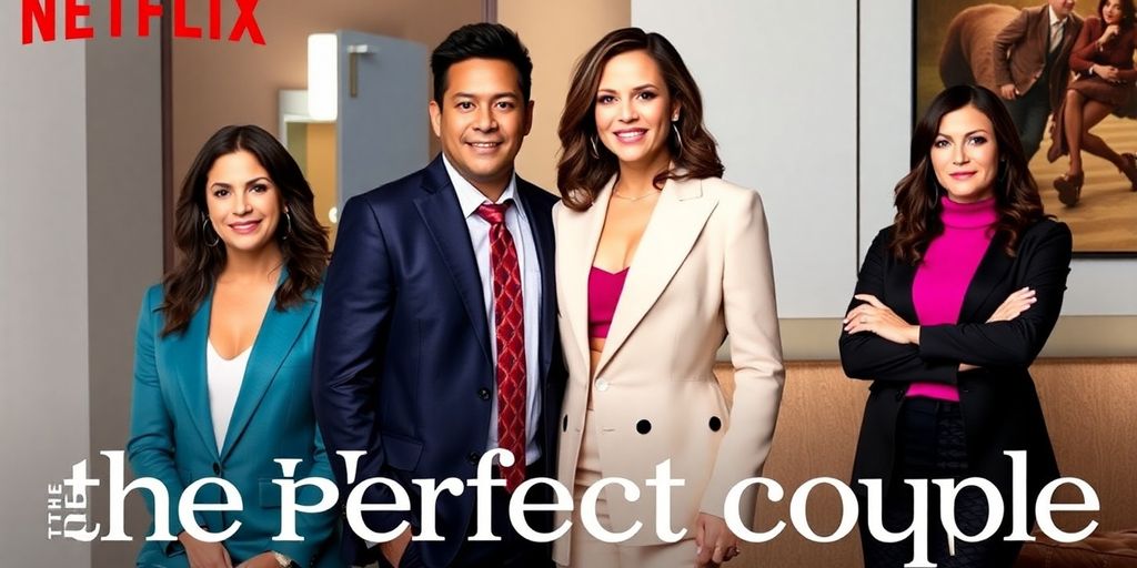 Netflix stellt die Besetzung von ‘The Perfect Couple’ vor