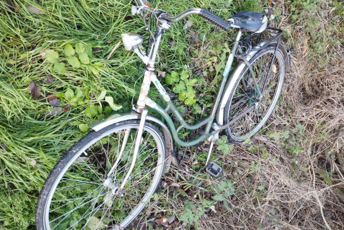 Gesucht: Eigentümer herrenloses Fahrrad