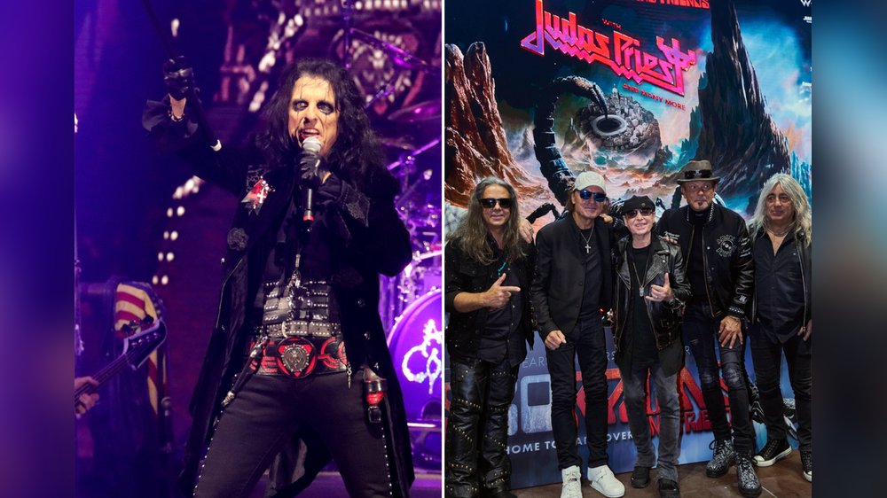 Alice Cooper feiert mit den Scorpions ihr 60- jähriges Bandjubiläum