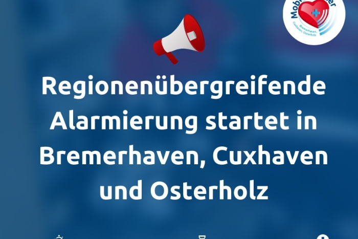 Landkreis Cuxhaven: Regionenübergreifende Alarmierung für “Mobile Retter”