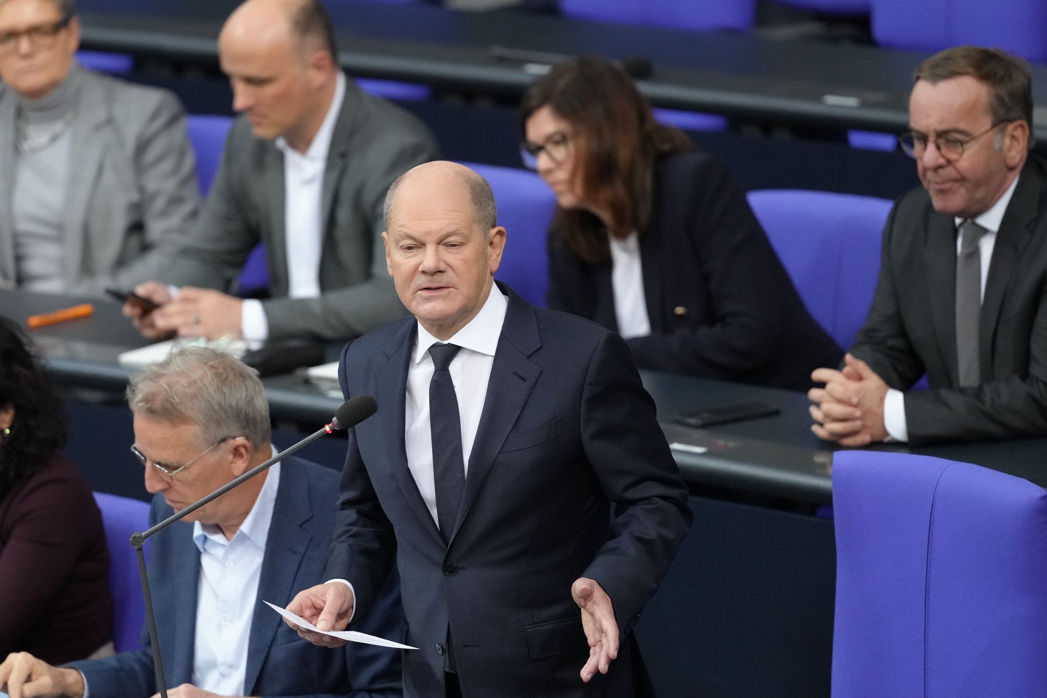 Scholz warnt vor politischem Stillstand bis zur Bundestagsneuwahl