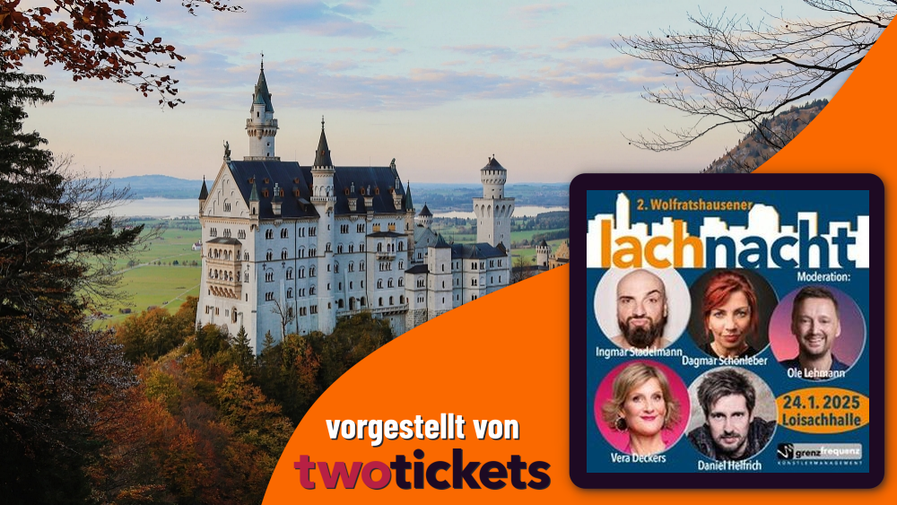 Comedy in Wolfratshausen am 24.01.25: 2. Wolfratshauser Lachnacht