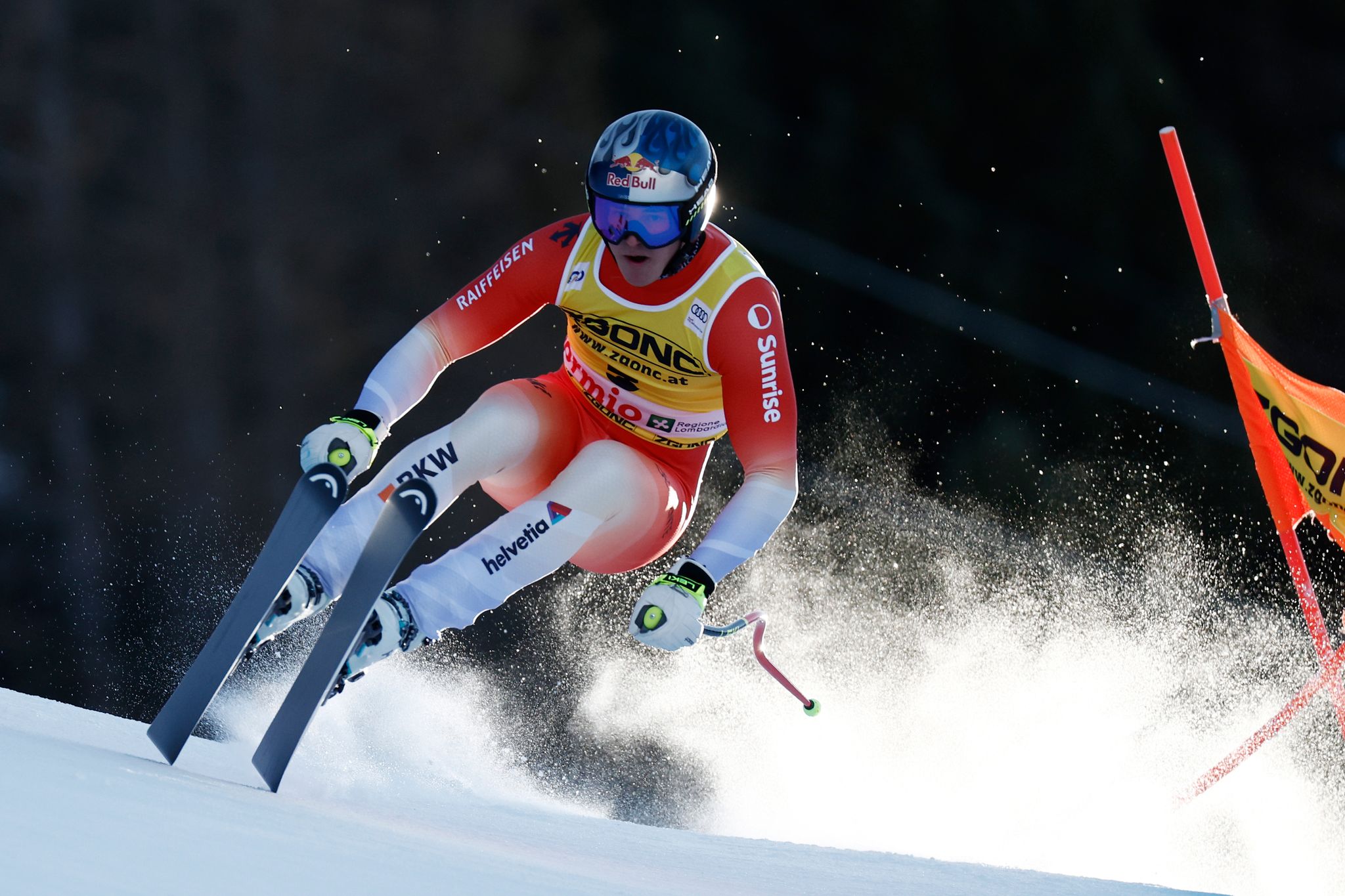 Schweizer Alexis Monney gewinnt Abfahrt von Bormio