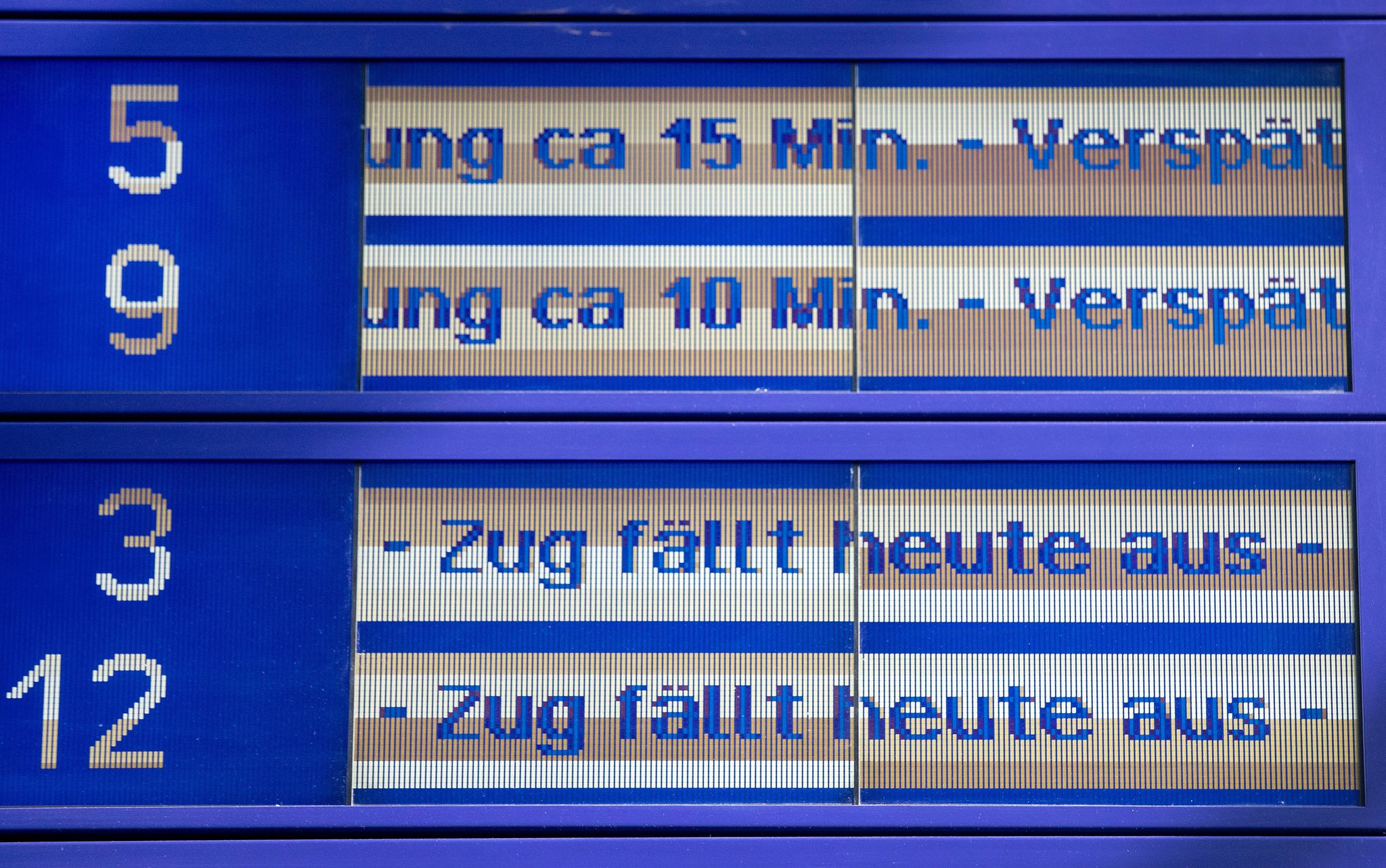 Deutsche Bahn: Jeder dritte Fernzug im November unpünktlich