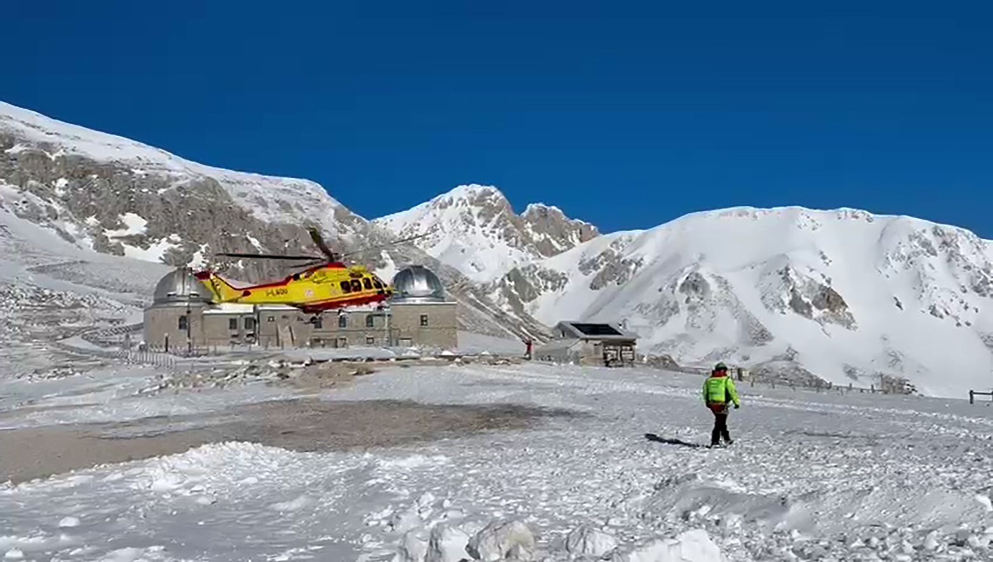 Lawine reißt zwei italienische Bergsteiger in den Tod