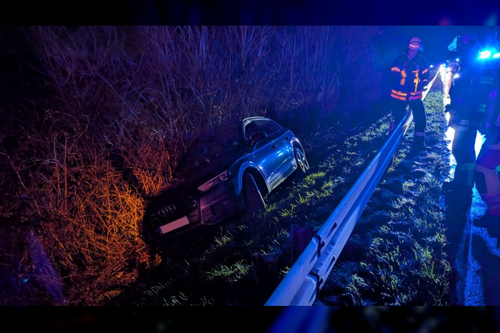 Werne: Verkehrsunfall auf BAB 1