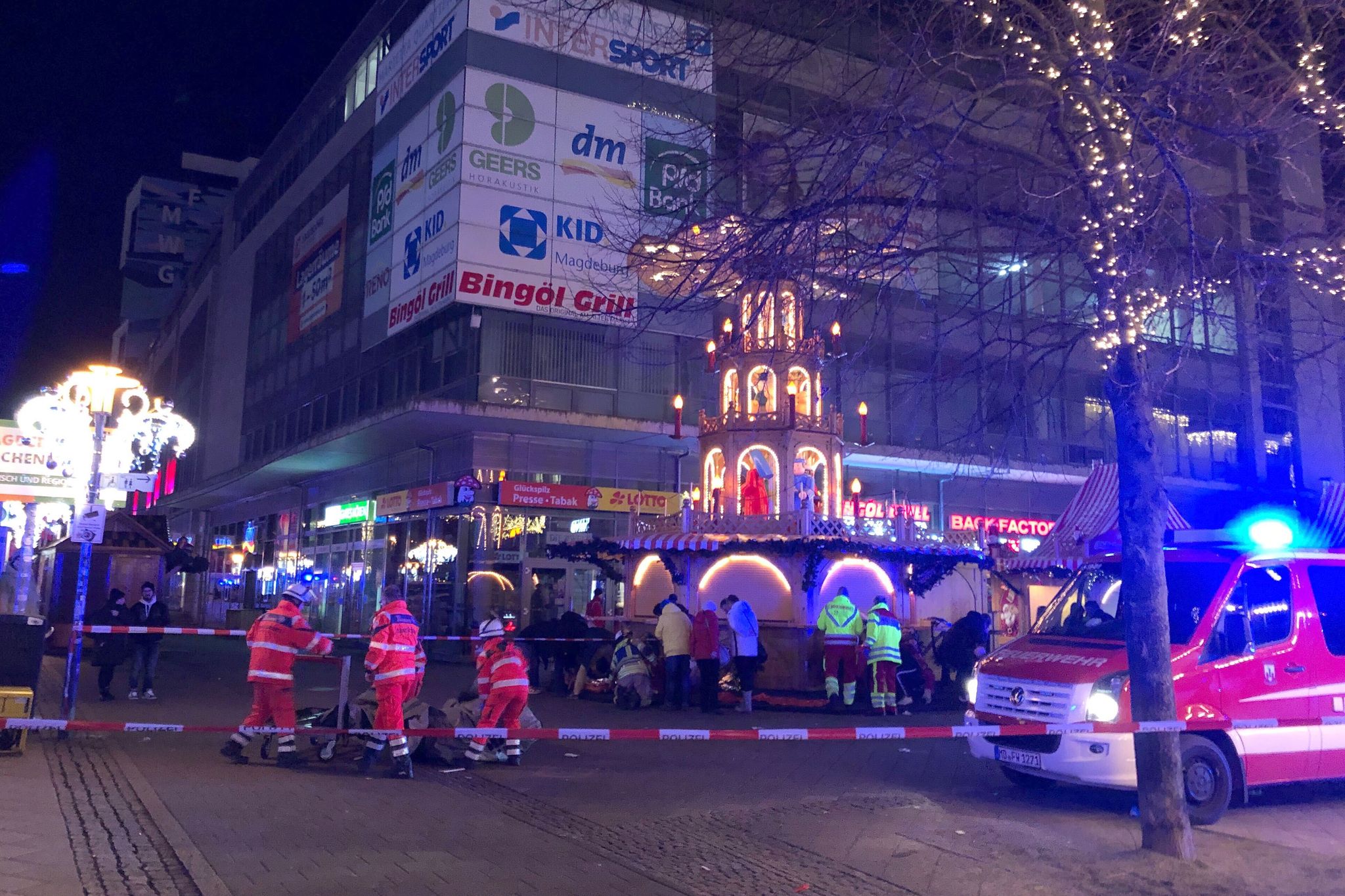 Zahl der Toten bei Weihnachtsmarkt-Attacke steigt auf fünf