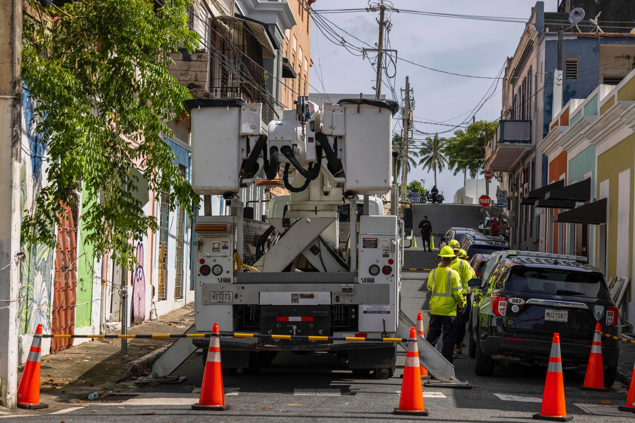 Stromausfall auf Puerto Rico an Silvester