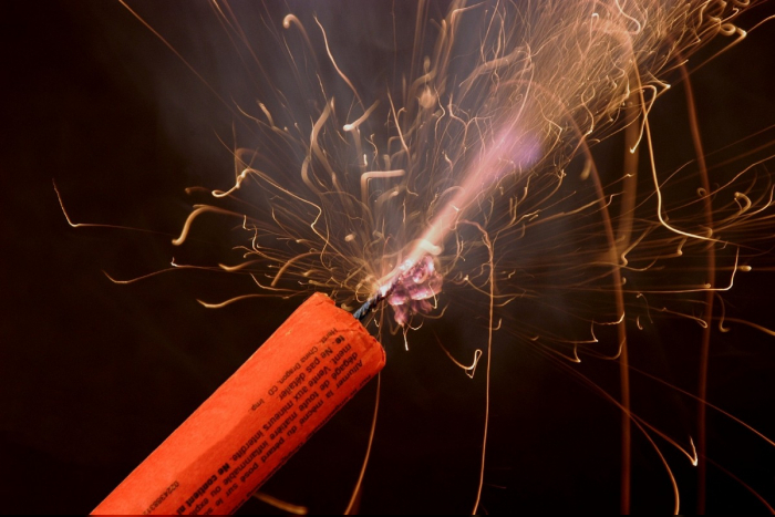 Darmstadt: Silvesterfeuerwerk Gefahren