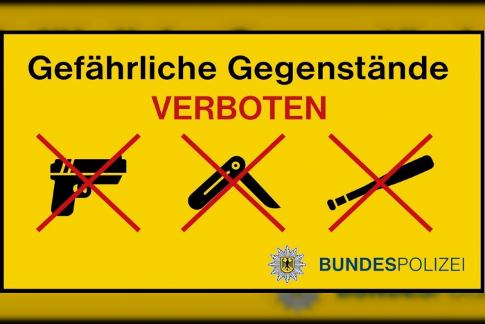 Nürnberg: Temporäre Mitführverbote an bayerischen Bahnhöfen