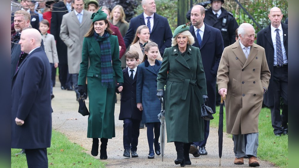 Weihnachtsgottesdienst der Royals in Sandringham: Königliche Familie in Festtagsstimmung