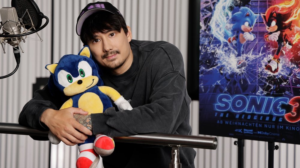 “Sonic 3”-Star Julien Bam über “stotternde” Begegnung mit Jim Carrey